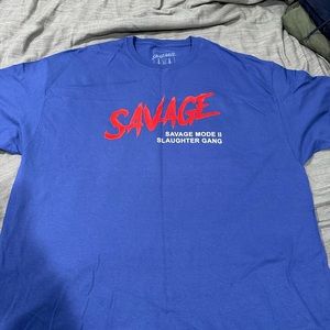 Blue savage mode 2 t shirt never worn